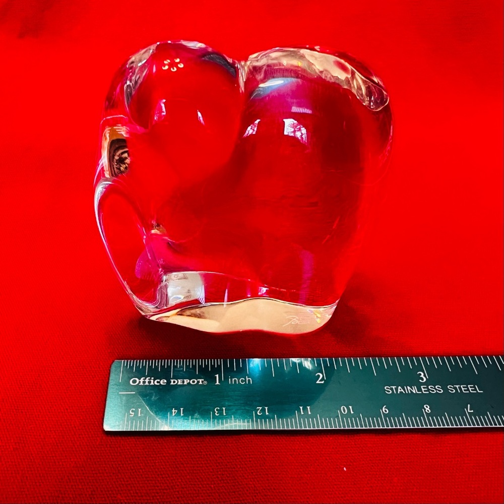 Baccarat - Clear Glass Elephant Sculpture - Home Art Accent - Picture 6 of 9